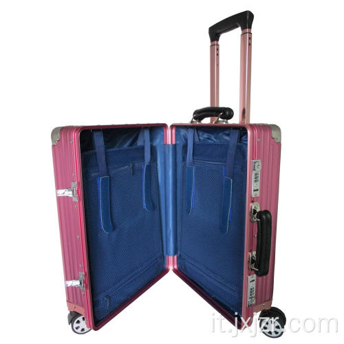 Valigia bagagli in lega di alluminio